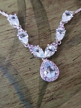 Blue Topaz Necklace